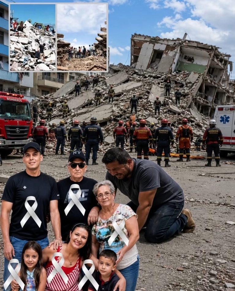 Un edificio quedó reducido a escombros tras un fuerte sismo y las historias de las familias conmovieron a toda una región