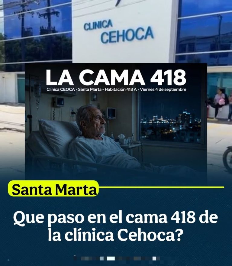 DENUNCIA EN CLÍNICA DE SANTA MARTA: FAMILIAR PIDE INVESTIGAR LA ATENCIÓN RECIBIDA POR UN PACIENTE QUE MURIÓ SOLO